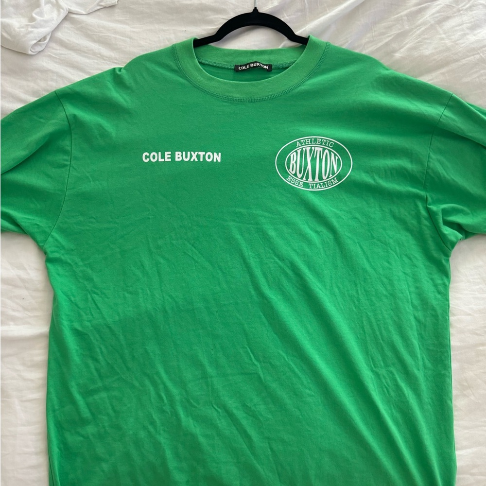Cole Buxton Green Short Sleeve Tees